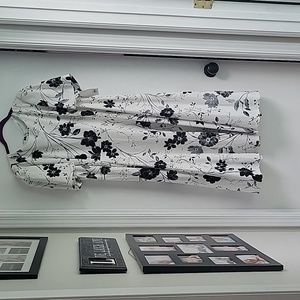 Calvin Klein floral mid length dress